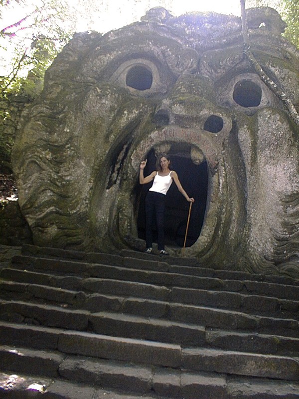 Ogni Pensare Volare . Bomarzo, ou le bois sacré des Orsini
