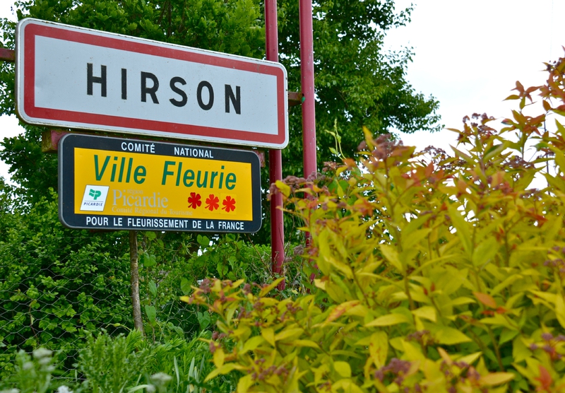 FLEURISSEMENT HIRSON 2015 panneau trois fleurs