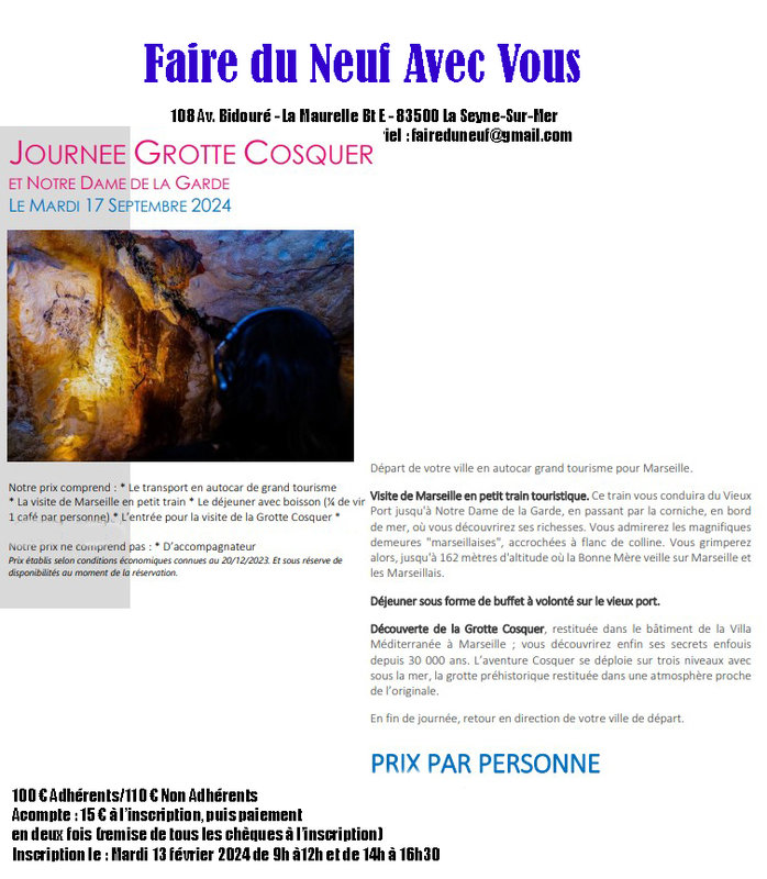 Affiche Grotte Cosquer copie