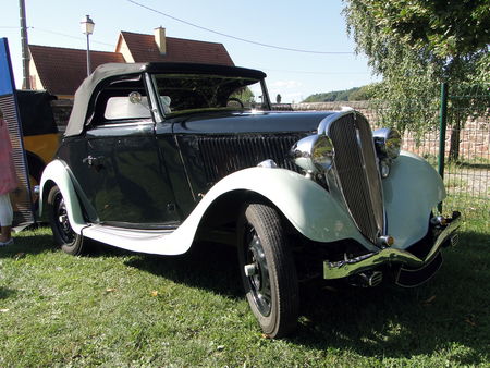 FIAT Type F111 Balilla Cabriolet 1935 Festival des Vieilles Mécaniques de Neuwiller-Les-Saverne 2009 1