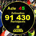 <b>GILETS</b> <b>JAUNES</b> ACTE 45 DANS TOUTE LA FRANCE !