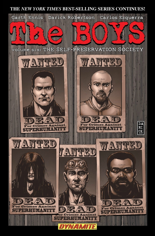dynamite the boys vol 06 self-preservation society TP