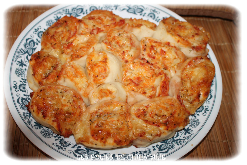 Pizza rolls courgette 1