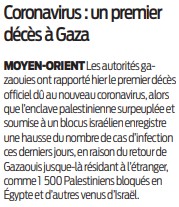 2020 05 24 SO Premier décès à Gaza