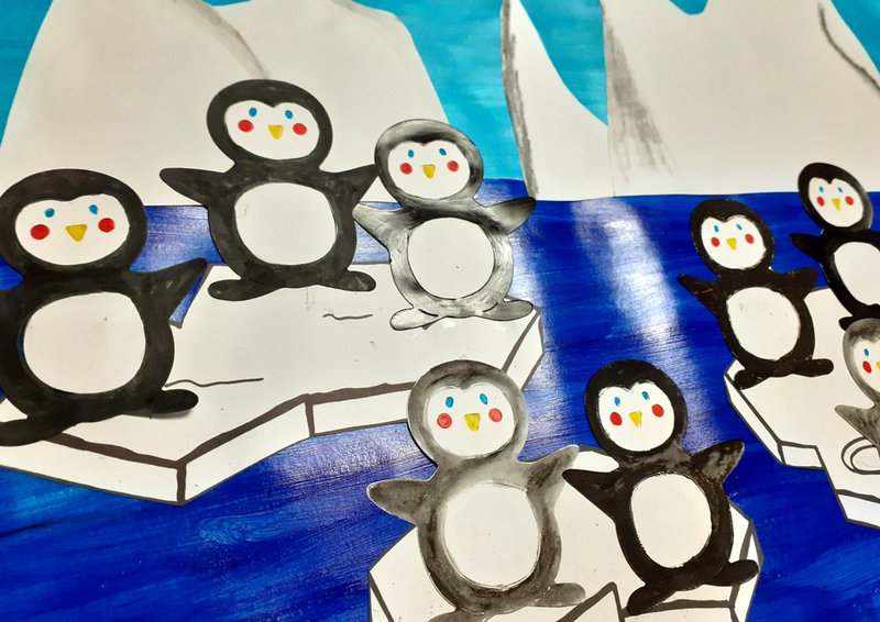 393-Hiver- Pingouins sur la banquise (52)