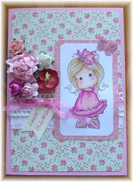 Carte Bapteme Lucile