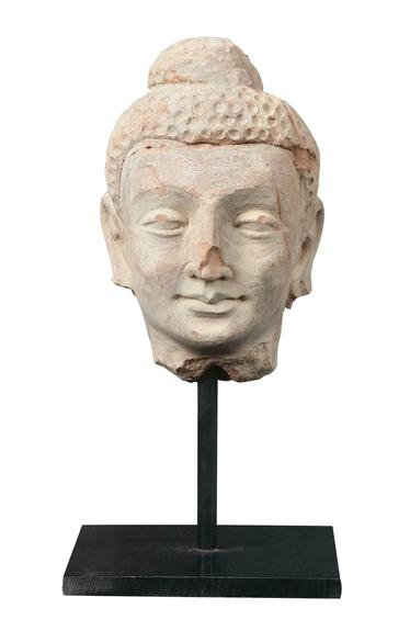 Head of Buddha, Gandhara, 2nd - 3rd Century