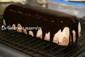 bûche glaçage