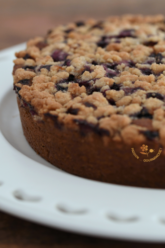 Gâteau streusel pomme & myrtilles_3