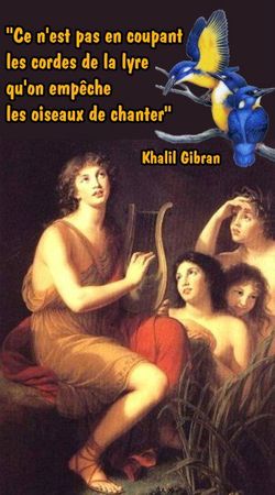 Khalil Gibran-lyre-oiseaux