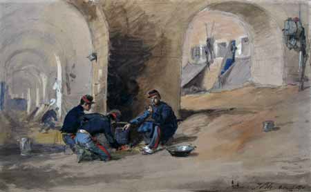 Pils, scène militaire du siège de Paris