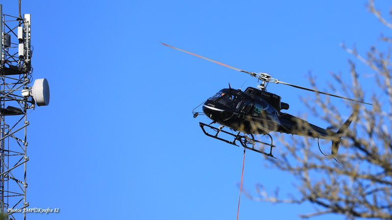 Photos JMP©Koufra 12 - La Couvertoirade - Hélicoptère - 26022019 - 0399