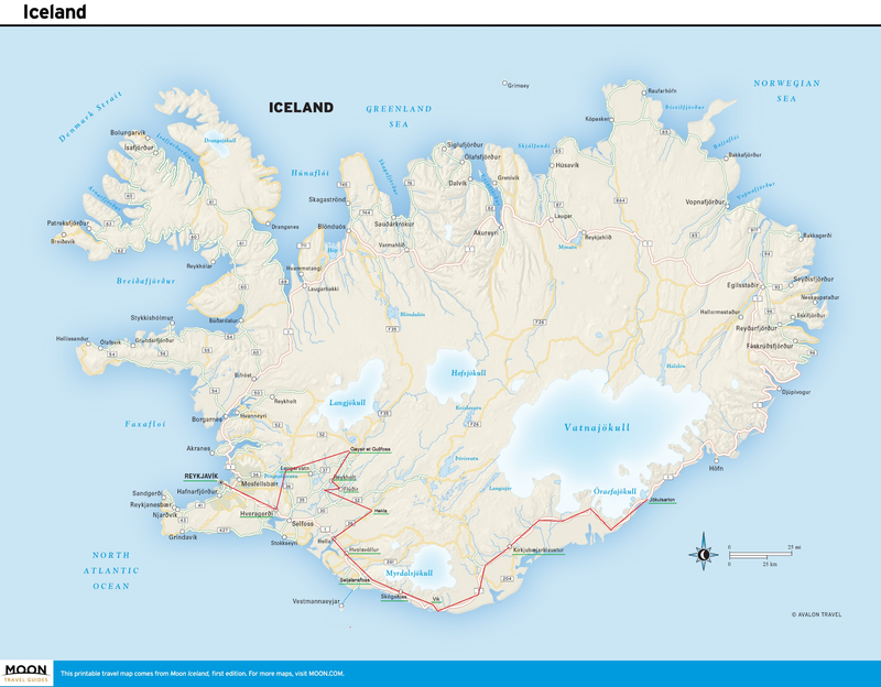 Trajet Islande