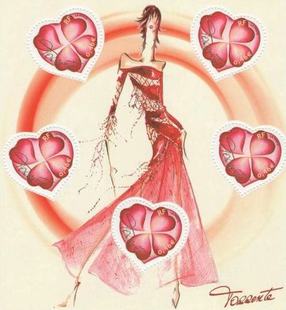 Timbres Coeurs Torente 2003