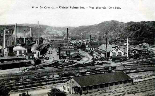 Usine Schneider Le Creusot 1915-6