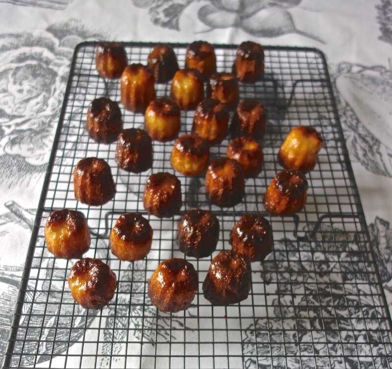 canelés au pamplemousse