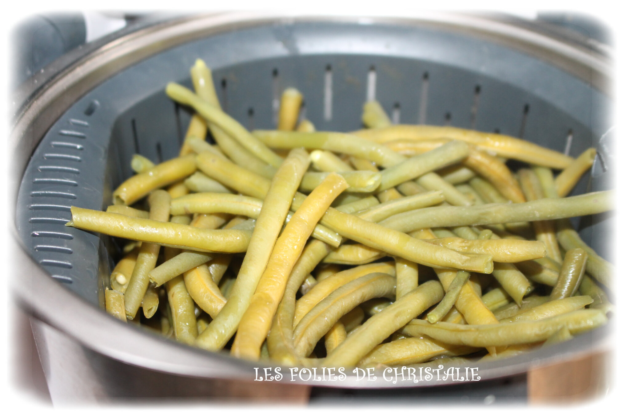 Haricots verts à la vapeur ( Thermomix) Les folies de Christalie ou quand la cuisine devient