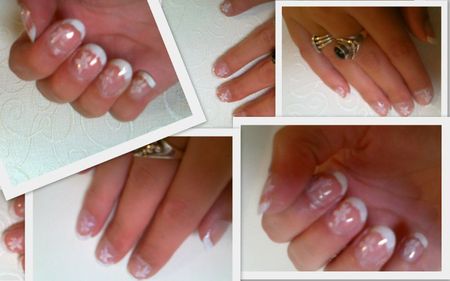 nail art frensh manicure
