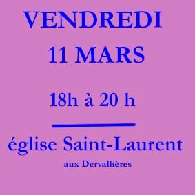 VENDREDI 11 MARS