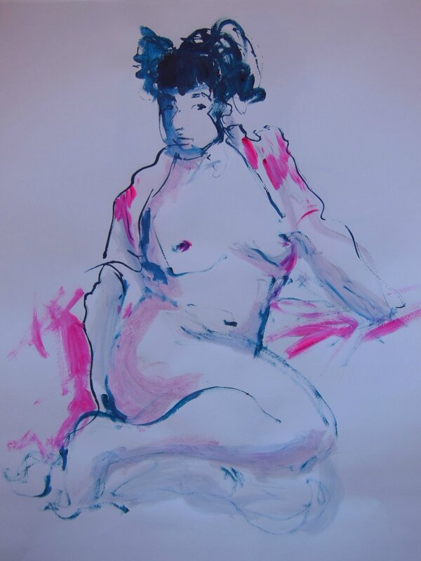 3-dessin peinture tableau de nu d'atelier (1)