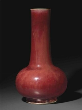 A Langyao bottle vase, China, Qing dynasty, Kangxi period (1662-1722)