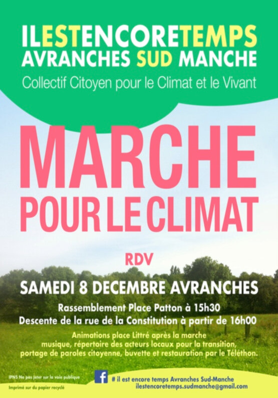 Marche pour le climat_Avranches_8 décembre 2018_climat
