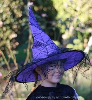 Lenascrap couture Halloween déguisement sorcière 3