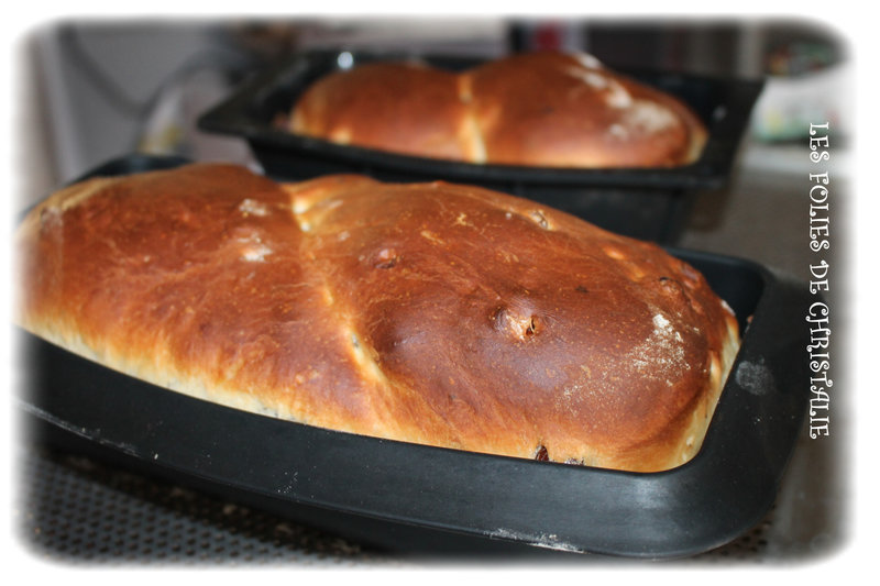 Brioche aux raisins secs 6
