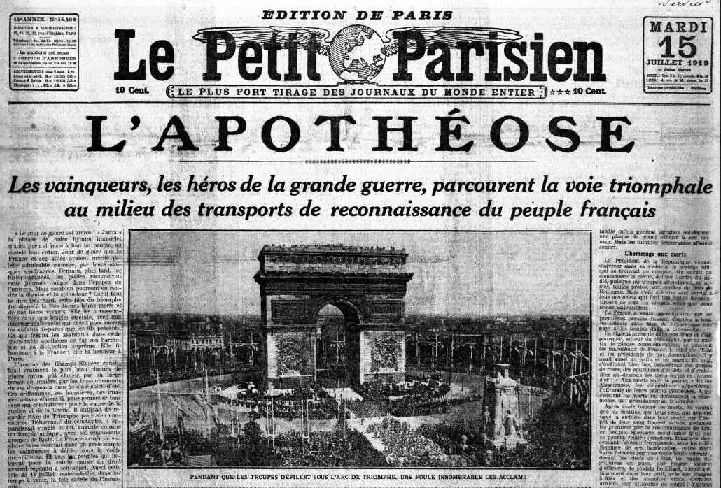 La petit Parisien l'apothéose