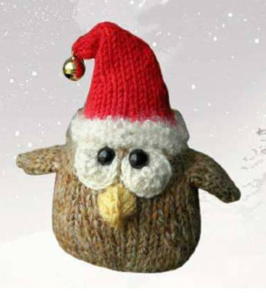 Traduction Christmas Owl Decoration 