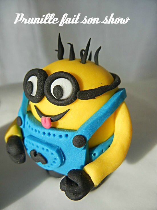 minion pâte à sucre prunille fee
