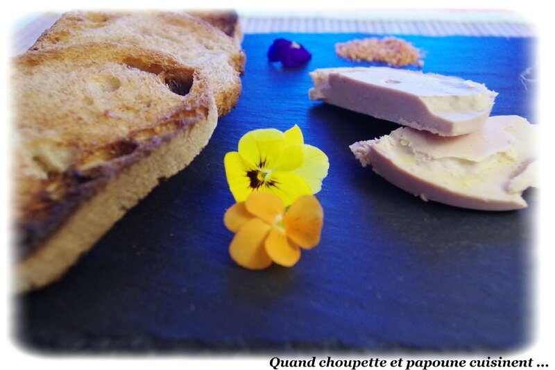 assiette de foie gras, sel au piment d'espelette et pousses germées-8192