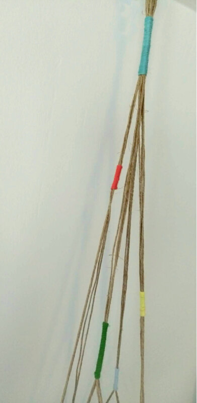 Suspension Rasta et fil de lin 4 2021