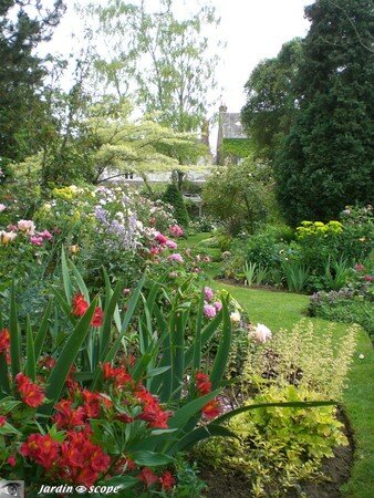 Jardin privé du rosiériste André EVE