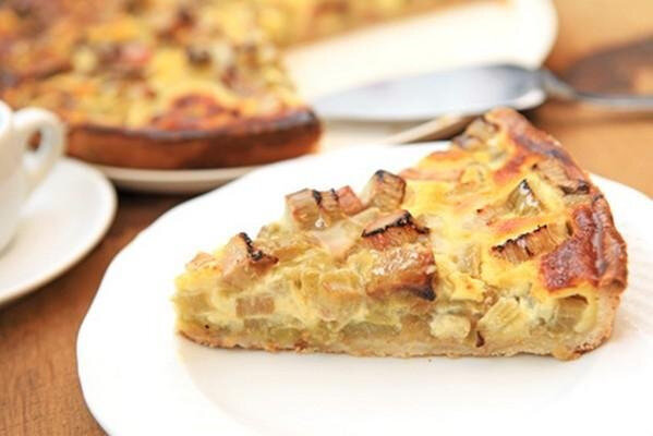 Rhubarbe tarte