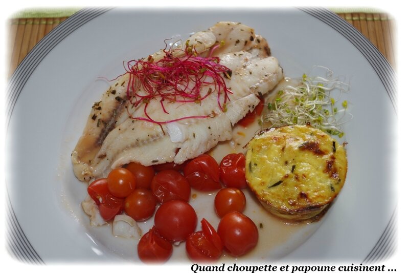 Merlan au four flan de courgettes-8246