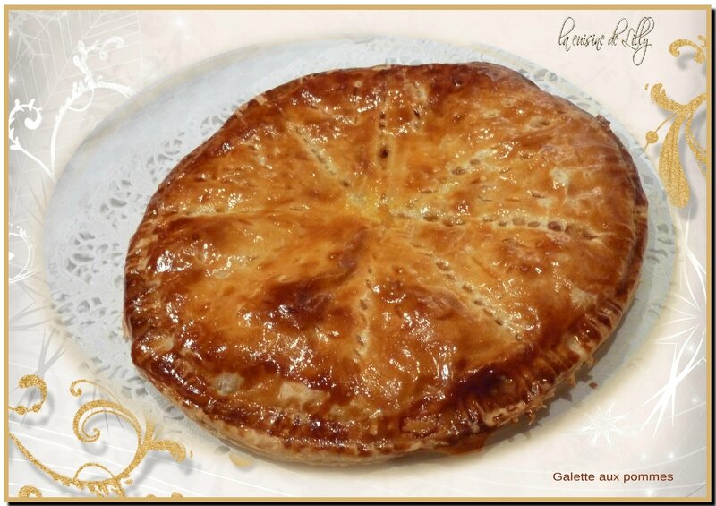 galette aux pommes caramélisée