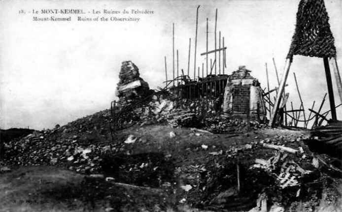 Mont Kemmel belvèdére 1918