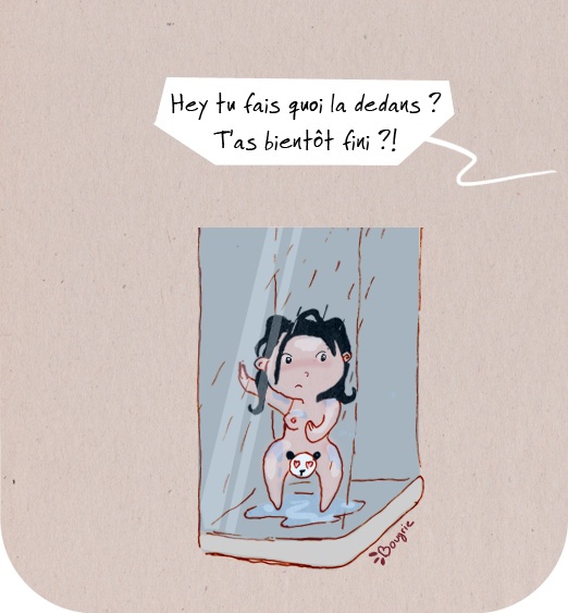 la maîtrise de l'eau sous la douche 06