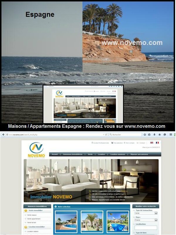 top images maiso retraite en Espagne plages