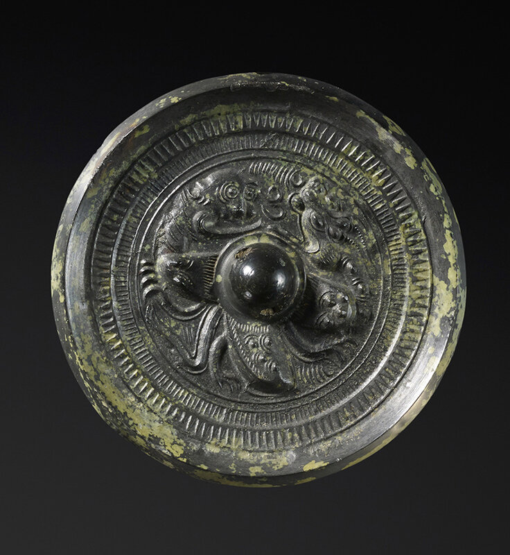 Miroir, Chine, dynastie Han (206 BCE – 220 CE)