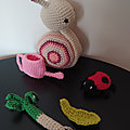 #Crochet : Créez vos animaux Amigurumi #32 L'escargot jardinier