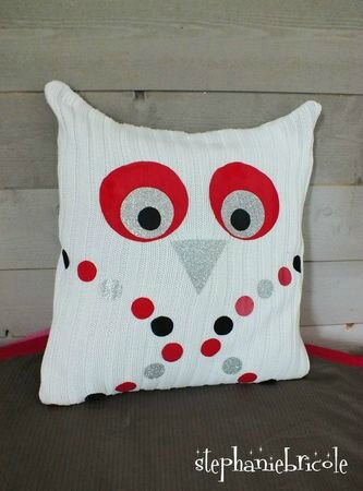 coussin chouette