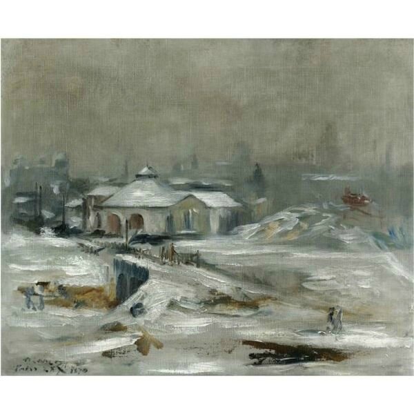 Manet, La gare de chemin de fer à Sceaux