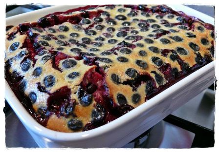 recettes Clafoutis aux raisins