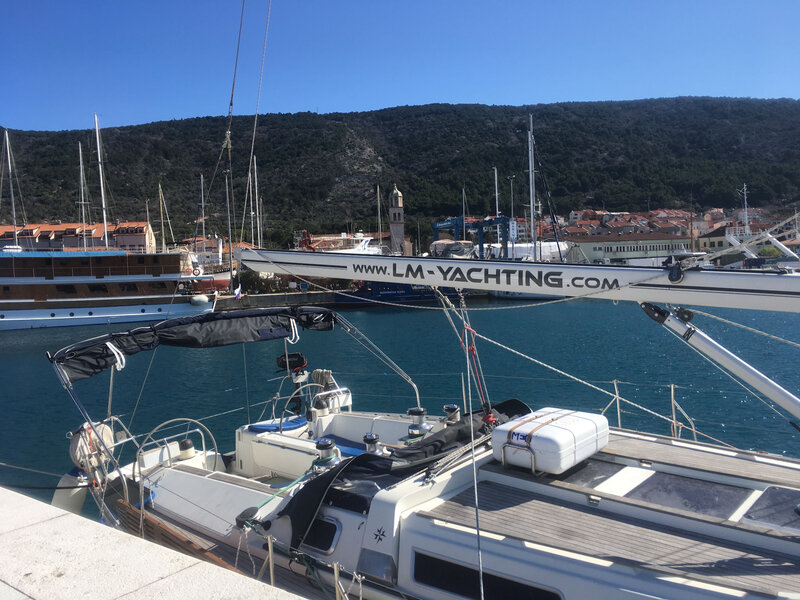 Le Sun Odyssey 51 Quint II au port de Cres, dimanche 15 mars 2020
