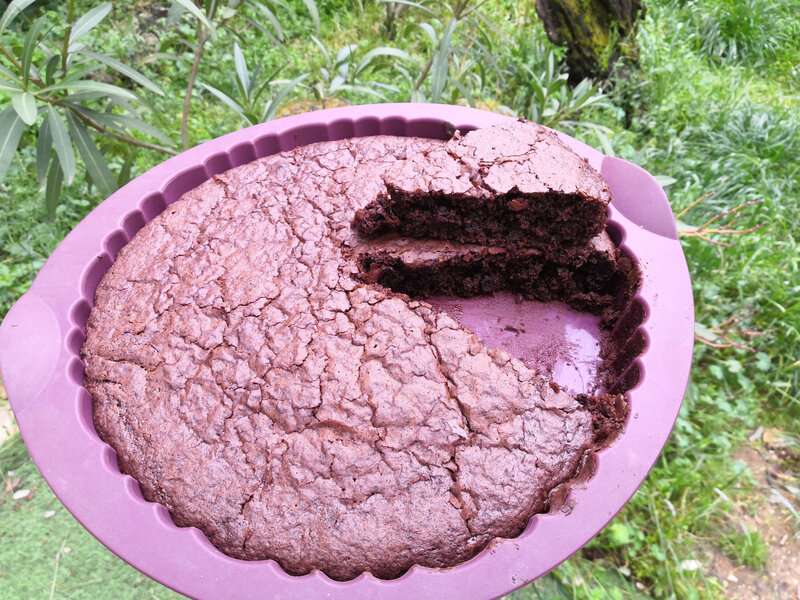Gâteau moelleux choco mayo 11