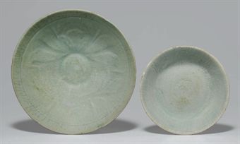 a_celadon_stoneware_bowl_and_a_saucer_goryeo_dynasty_d5347206h