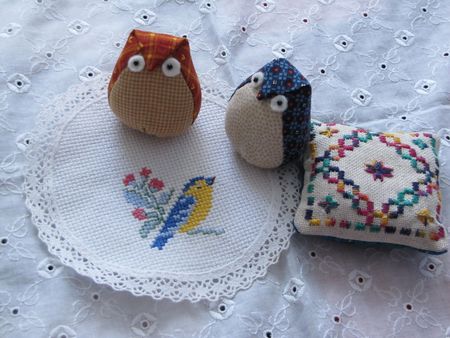 chouettes_coussin_et_naperon