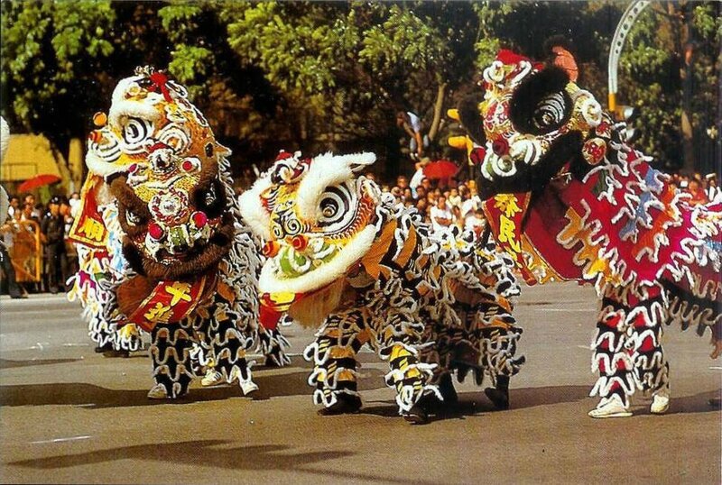 CPM Nouvel an chinois Singapour Dragon